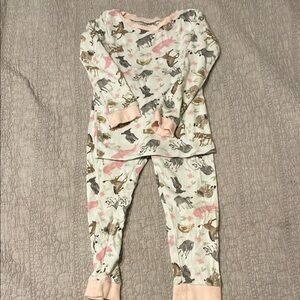 Burt’s Bees farm animal pajamas